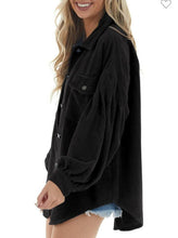 Load image into Gallery viewer, Women&#39;s Corduroy Button Down Jacket
