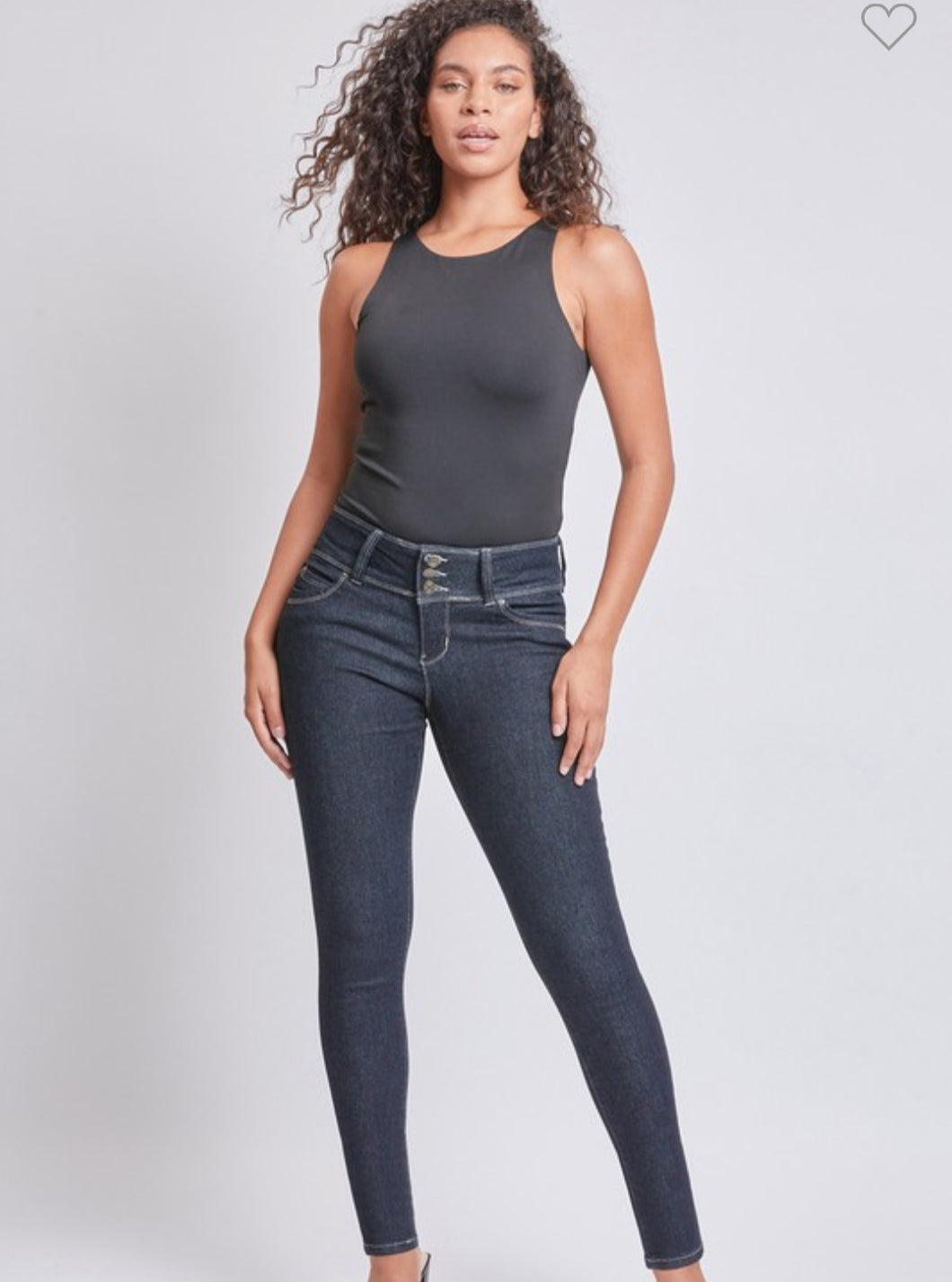 YMI Junior Sustainable WannaBettaButt Mid Rise Skinny