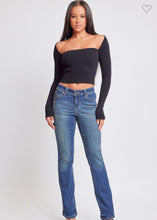 Load image into Gallery viewer, YMI Junior WannaBettaButt Mid Rise Boot Cut Jeans
