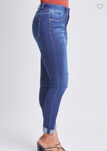 Load image into Gallery viewer, YMI Missy Hide Your Muffin Top 2 Button Roll Cuff Jean
