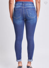 Load image into Gallery viewer, YMI Missy Hide Your Muffin Top 2 Button Roll Cuff Jean
