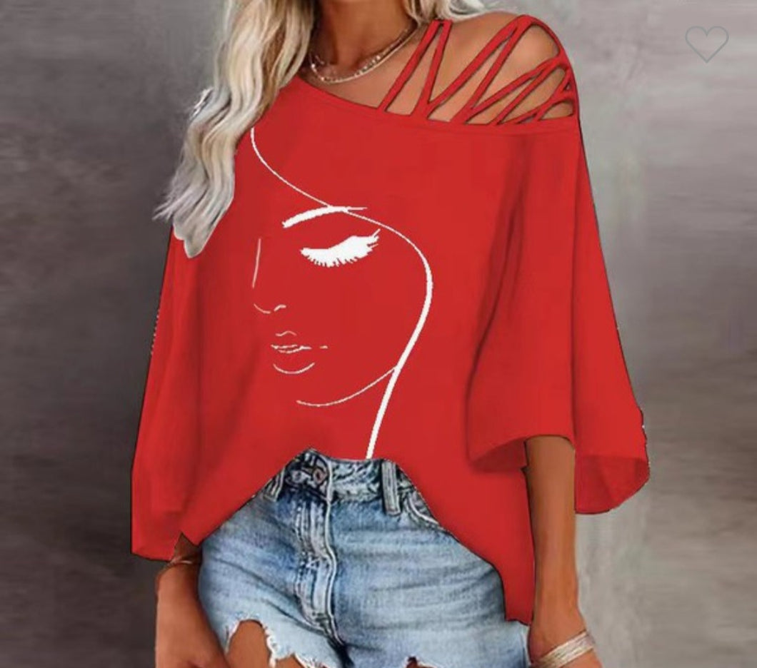 Women Loose Fit Top