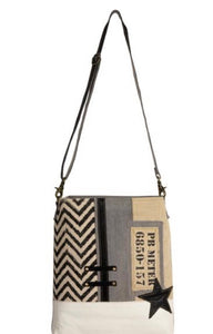 GLOBETROTTER PATCH SHOULDER BAG