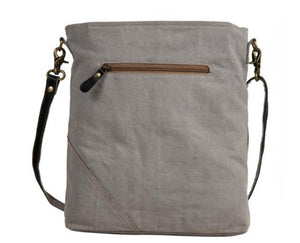 GLOBETROTTER PATCH SHOULDER BAG