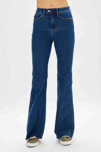 JUDY BLUE HIGH WAIST COOL DENIM TUMMY CONTROL FLARE