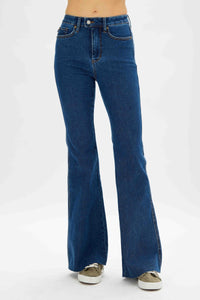 JUDY BLUE HIGH WAIST COOL DENIM TUMMY CONTROL FLARE